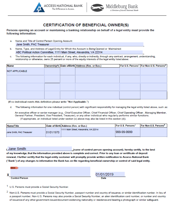 Beneficial Ownership Rule What Is It And What Does It Mean For PACs 